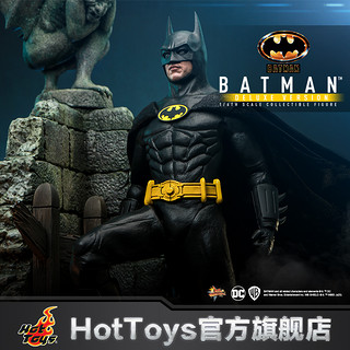 预定定金Hot Toys蝙蝠侠(1989) 蝙蝠侠1:6比例珍藏人偶普通豪华版