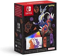 Nintendo 任天堂 Switch – OLED 模型口袋妖怪猩红色和紫色限量版
