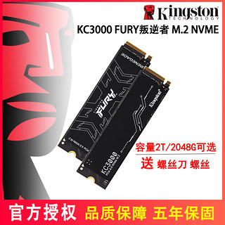 Kingston 金士顿 KC2500 NVMe M.2 固态硬盘（PCI-E3.0）