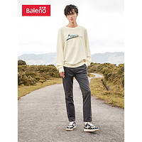 Baleno 班尼路 印花 棉质圆领卫衣 88031255-13W