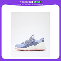 ecco 爱步 韩国直邮EccoBIOM2.0运动鞋跑步鞋蓝色低帮牛皮织物系带舒适抓地时尚休闲