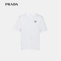 PRADA 普拉达 男士棉质短袖T恤 UJN815S221-106X-F0UB0