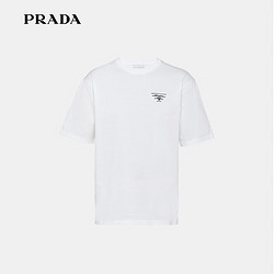 PRADA 普拉达 男士棉质短袖T恤 UJN815S221-106X-F0UB0