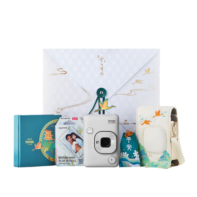 FUJIFILM 富士INSTAX mini Liplay 拍立得（86*54mm）石英白念知音礼盒