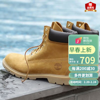 Timberland 添柏岚 A1JHF 经典大黄靴 高帮工装靴