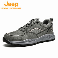 抖音超值购：Jeep 吉普 2023春季新款男鞋户外运动休闲鞋耐磨软底徒步男鞋91229
