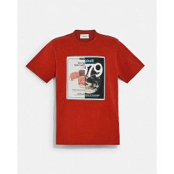 coach 蔻驰 x schott n.y.c. 男士短袖t恤 c6324