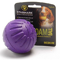 STARMARK 星记 球形宠物玩具幼犬玩具妙想球狗狗玩具球泰迪雪纳瑞柯基小型犬用狗玩具中号紫色-京东