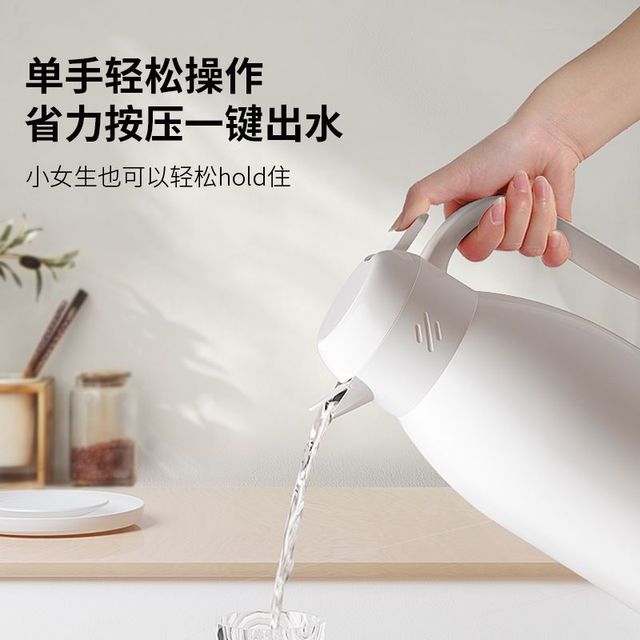 DAYDAYS 迪迪仕 保温水壶家用小暖壶神器48小时保温瓶玻璃内胆开水保温壶