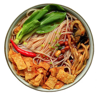 百真汇螺蛳粉杏鲍菇小龙虾味广西柳州特产300g*3袋水煮方便面速食