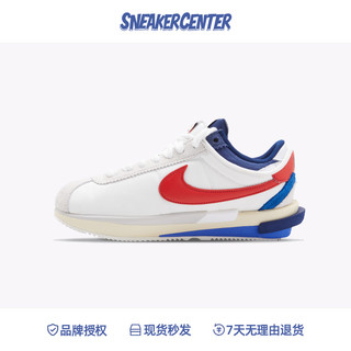 Nike耐克Zoom Cortez x Sacai 阿甘解构复古休闲运动鞋DQ0581-100