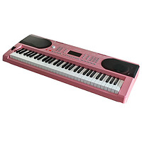 爱尔科 ECHO）ARK-608粉色电子琴儿童女童入门初学者幼师专门考级推荐多功能教学琴