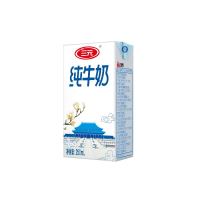 SANYUAN 三元 帝都三元方白纯牛奶 250ml*20盒*2箱合作款