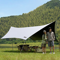 原始人 户外帐篷遮阳棚露营装备大型防风防雨防晒