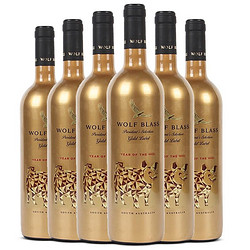 WOLF BLASS 纷赋 金牌猪年生肖赤霞珠干红葡萄酒  750ml*6瓶