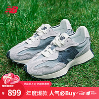 NEW BALANCE NB官方23新款男鞋女鞋327系列舒适百搭复古休闲鞋 灰色/灰紫色 U327WCA 36(脚长22cm)-京东 38(脚长23.5cm)