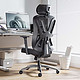 PLUS会员：HBADA 黑白调 P5 弹簧坐垫人体工学椅 标准版
