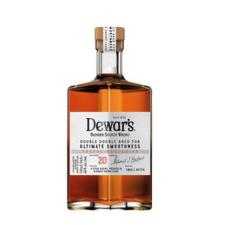 cdf会员购：Dewar\'s 帝王 四次陈酿系列20年 46%vol 调配型苏格兰威士忌 500ml