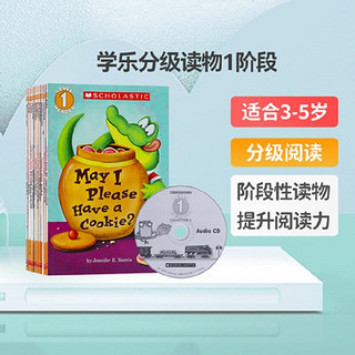 《Scholastic Leveled Readers L1 学乐分级读物》英文原版 10册套装附CD