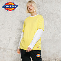 抖音超值购：Dickies 帝客 运动休闲短袖T恤 DK007093B711/BLK1/C4D1