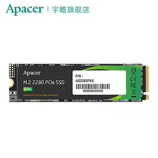 Apacer 宇瞻 256G固态硬盘标配+散热马甲+螺丝+螺丝刀