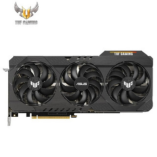 ASUS 华硕 TUF-RTX 3070Ti-O8G-GAMING 显卡 8GB 黑色