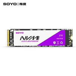 SOYO 梅捷 M.2 固态硬盘 1TB