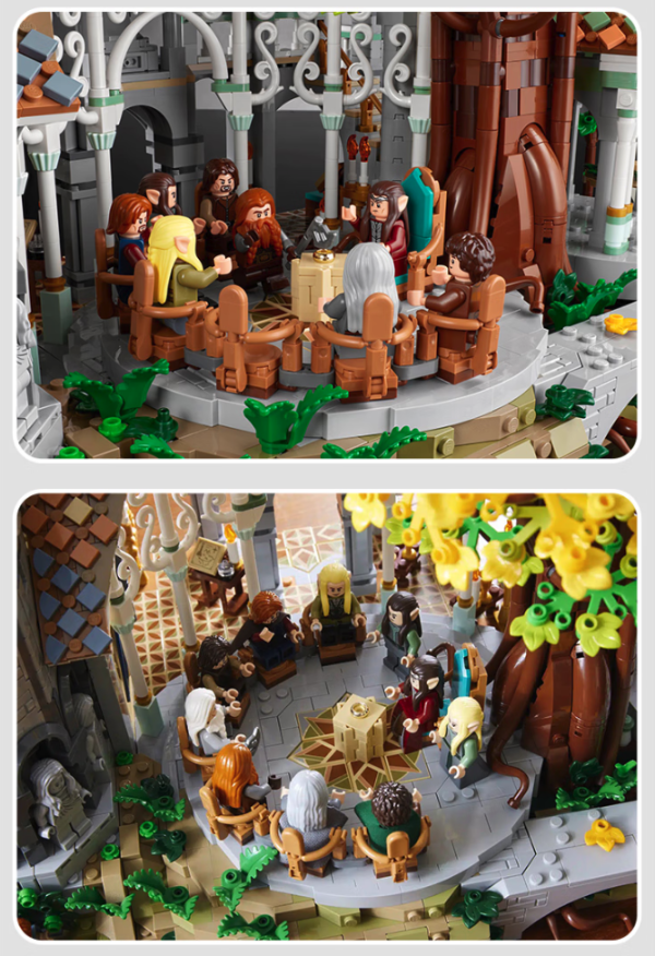 【省861.15元】乐高拼插积木_LEGO 乐高 ICONS系列 10316 指环王幽谷多少钱-什么值得买
