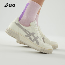 ASICS 亚瑟士 情侣板鞋COURT MZ男女奶茶虎爪鞋时尚低帮情侣休闲鞋