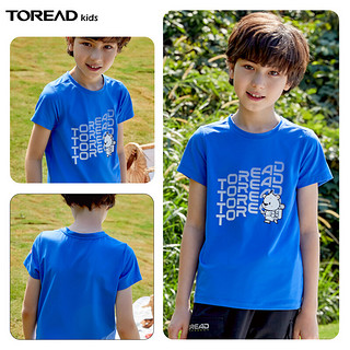 TOREAD kids 纯棉休闲印花短袖