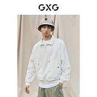 抖音超值购：GXG 男装 22年春季新品轻户外系列拼接面料立领夹克#10D1210037A