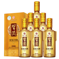 XIJIU 习酒 金质习酒 钻石版 53%vol 酱香型白酒 500ml*6瓶 整箱装