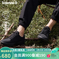 Timberland添柏岚官方男鞋秋冬新款板鞋休闲舒适皮革|A5S8R A5S8RW/黑色 45