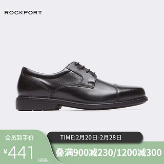 ROCKPORT 乐步 商务正装男鞋时尚舒适系带单鞋平底鞋结婚皮鞋 V80556 40.5/7-