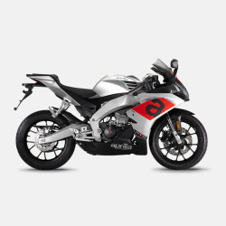aprilia 阿普利亚 gpr150r 摩托车 入门仿赛 亮银色