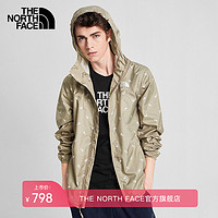 北面 TheNorthFace北面皮肤衣户外防风男连帽春秋防水休闲舒适|4NC6