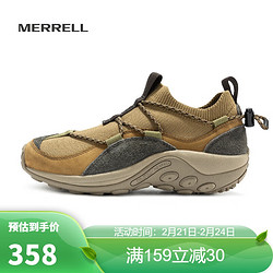 MERRELL 迈乐 户外休闲鞋男JUNGLE MOC低帮新款露营鞋耐磨减震户外徒步鞋J003567