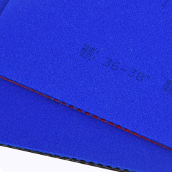 Palio 拍里奥 套胶皮 蓝海绵CJ8000轻快型专业版乒乓球拍胶皮反胶 红色39-41度