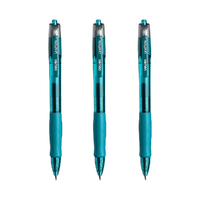 deli 得力 S08 按动中性笔 墨蓝色 0.5mm 3支装