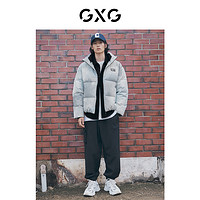 抖音超值购：GXG 男装 花色三防立领短款羽绒服男士 2022冬季新款#10D1111181H