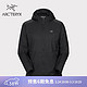 ARC'TERYX 始祖鸟 INCENDO AIRSHELL  风壳 轻量透气 男子 防风夹克 Black/黑色 L