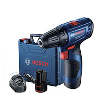 PLUS会员：BOSCH 博世 GSR120-LI 锂电充电钻+家用附件套装 双电版