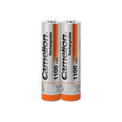 Camelion 飞狮 7号镍氢充电电池电池 1.2V 1100mAh 2粒装