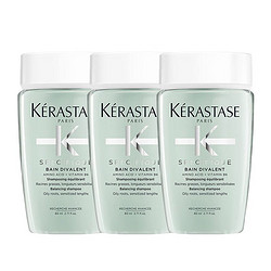 KÉRASTASE 卡诗 头皮系列新双重功能洗发水 80ml*3支