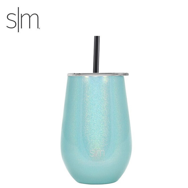 Simple Modern simple|modern  保温保冷吸管杯 蓝色-带珠光