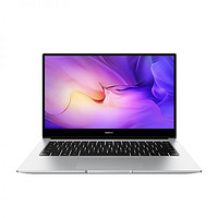 HUAWEI 华为 MateBook D14护眼全面屏轻薄本笔记本NbDE-WFE9（皓月银）