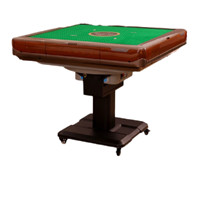 浩雀 麻将机 原木色 003号 过山车折叠款(麻将机+盖板)