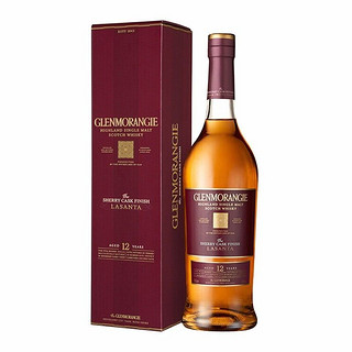 GLENMORANGIE 格兰杰 12年 单一麦芽 苏格兰威士忌 43% 700ml