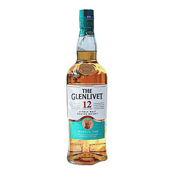 THE GLENLIVET 格兰威特 12年 单一麦芽 苏格兰威士忌 700ml 单瓶装