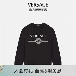 VERSACE 范思哲 奢侈品男士美杜莎卫衣长袖衫黑色码L